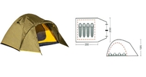 Палатка Alaska "Дом 4"